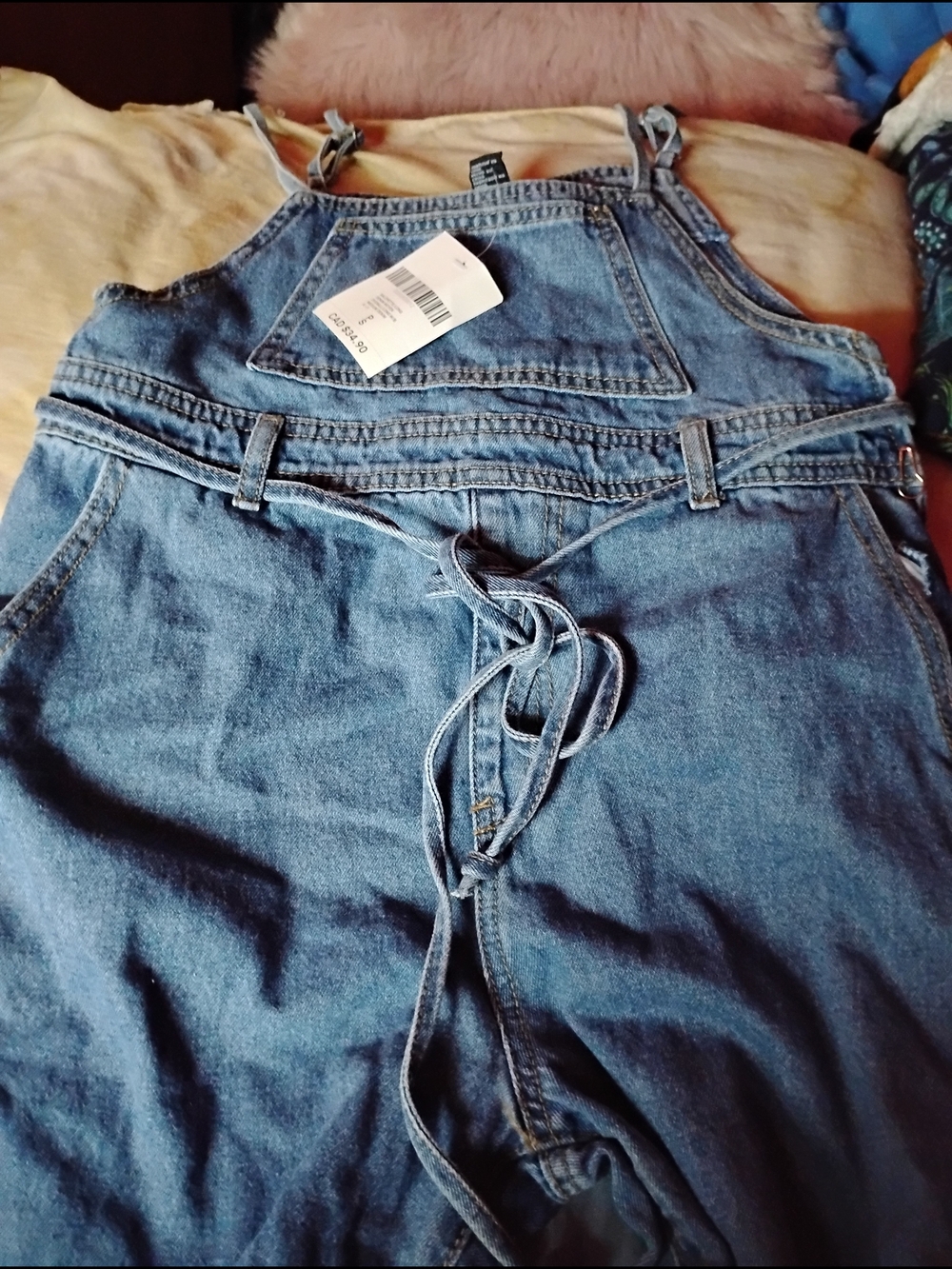 Denim Overalls Jeans - Blue Women's Casual Overalls